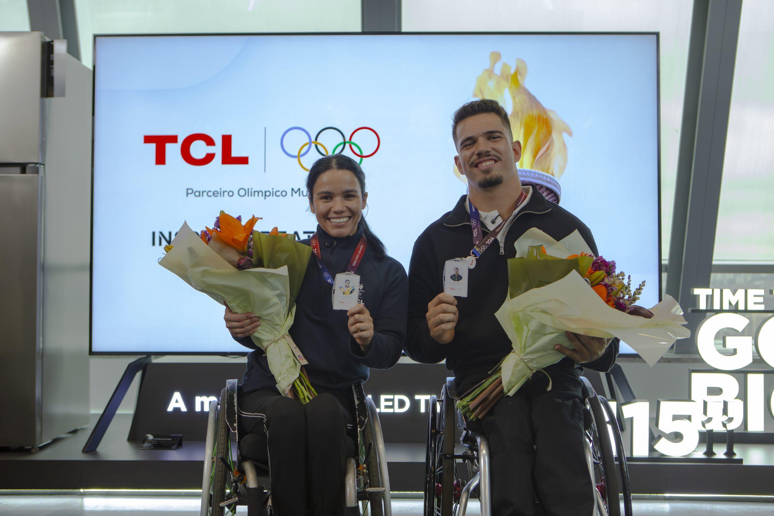 Atletas paralímpicos são os primeiros brasileiros a integrarem o Team TCL