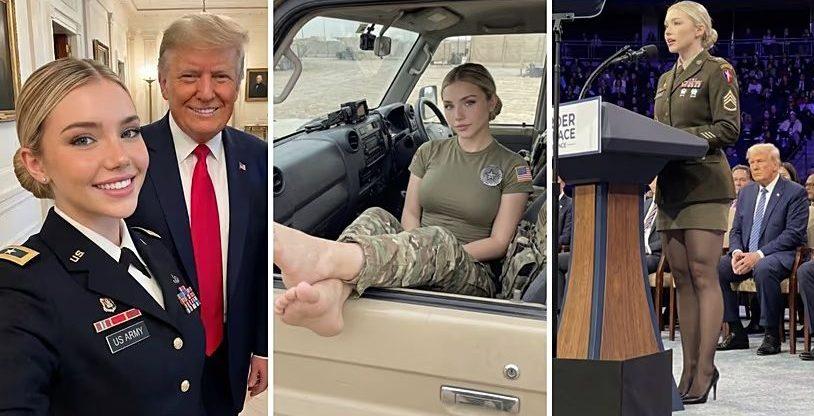 Garota criada por IA viraliza e engana milhões de adeptos de Trump