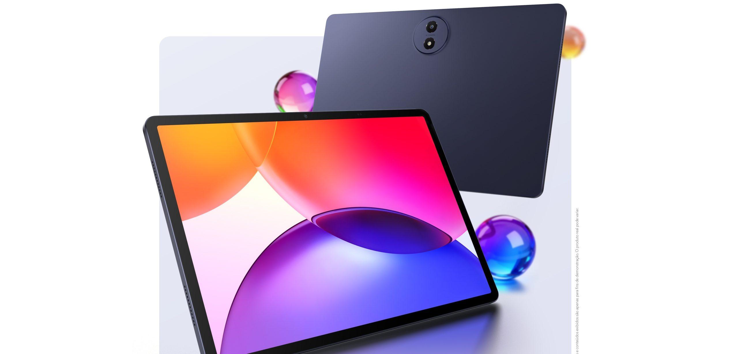 TCL lança TAB A1 Plus no Brasil com IA e tela de 12,2"
